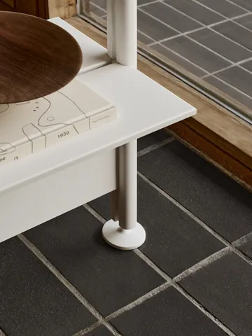 Pira G2 wandsysteem F C A White/Walnut 248-255 cm - Pira