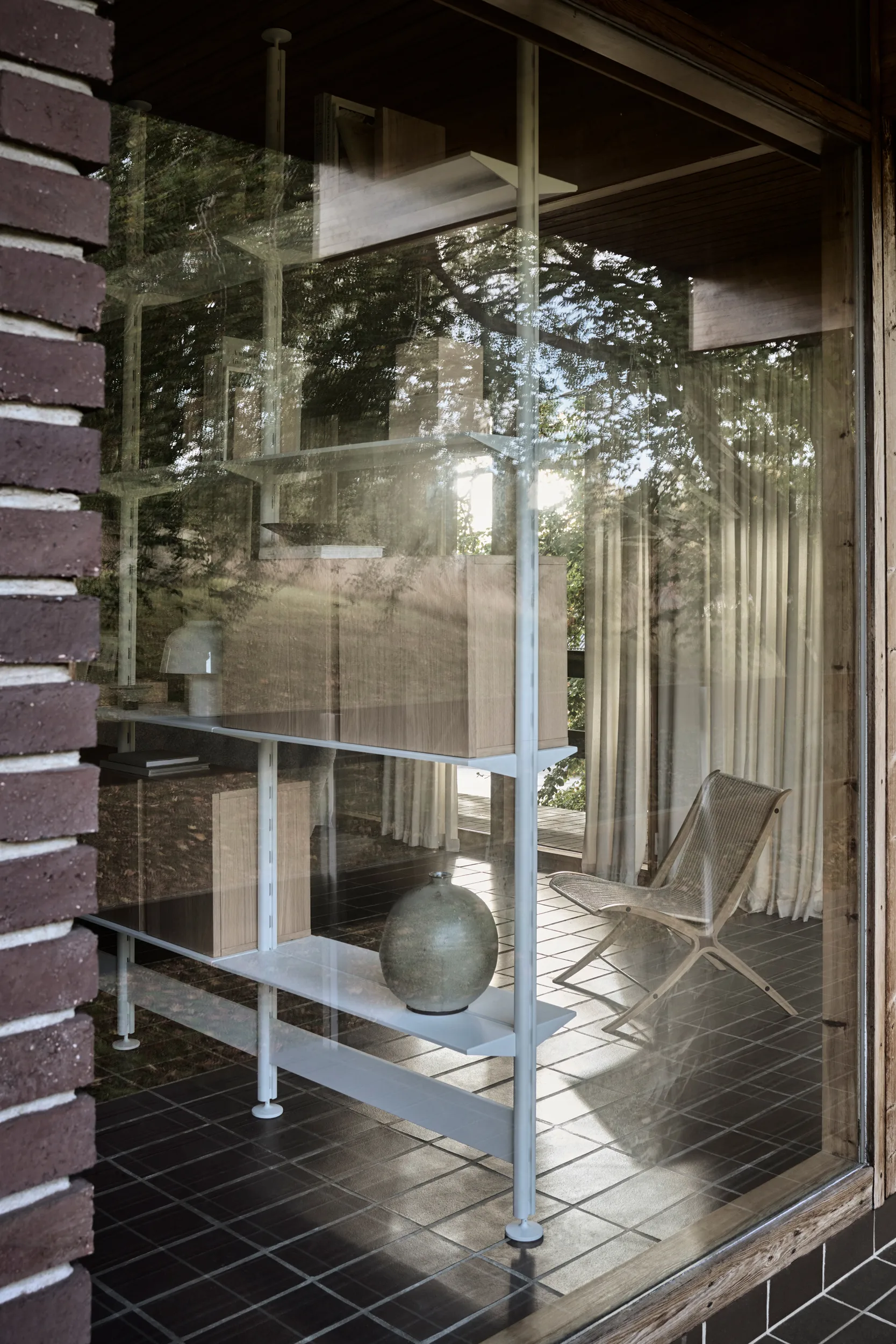 Pira G2 wandsysteem F C B White/Oak 248-255 cm,  Pira