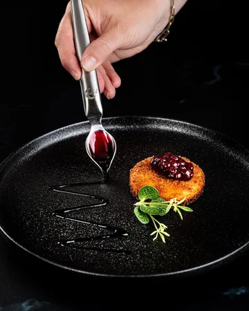 Plate-it decoratieschepjes - Roestvrij staal, 2-pack - Plate It