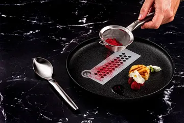Plate-it decoratieschil - Roestvrij staal - Plate It