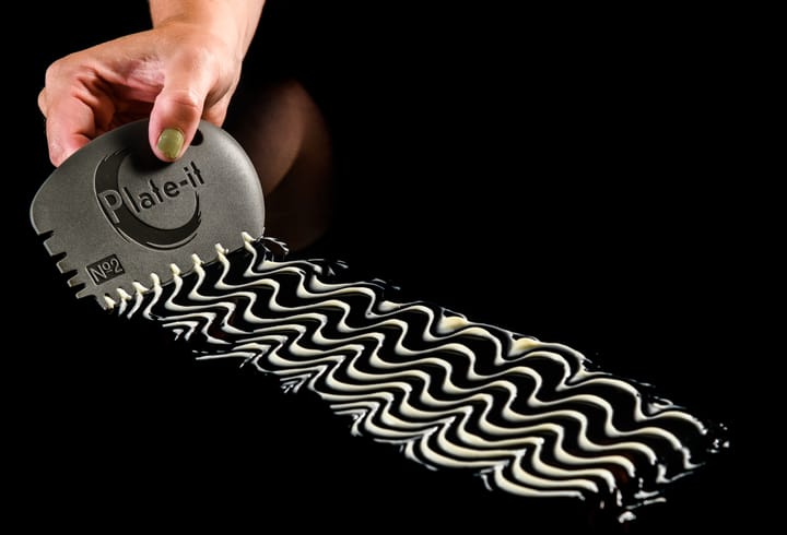 Plate-it schraper 3-pack, Grijs Plate It