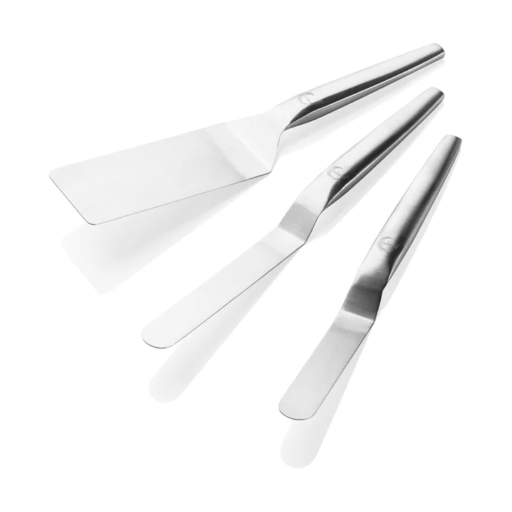 Plate-it spatel - Roestvrij staal, 3 delen - Plate It