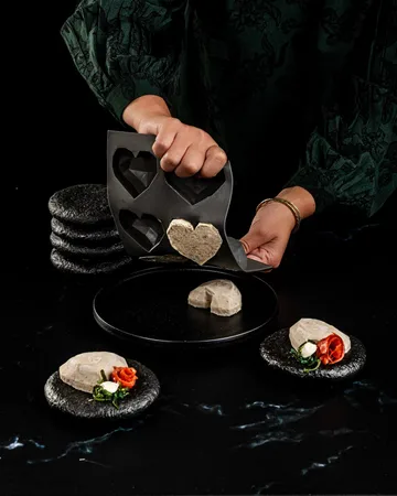 Plate-it vormen - Love At First Bite, siliconen, 3 delen - Plate It