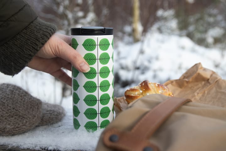 Berså thermosmok 0.35l, Wit-groen Pluto Design