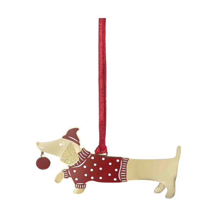 Jolly dog decoratiehanger - Goud - Pluto Design