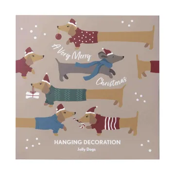 Jolly dog decoratiehanger - Goud - Pluto Design