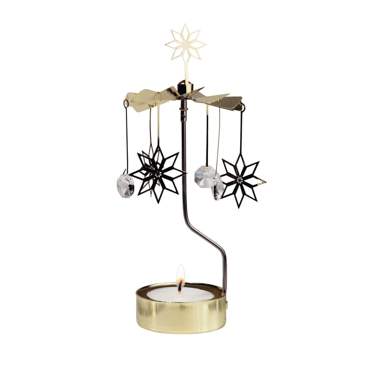 Kaarsdecoratie - kristal, etnisch Pluto Design