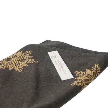 Kerstboomkleed sneeuwster Ø110 cm - Grijs-goud - Pluto Design