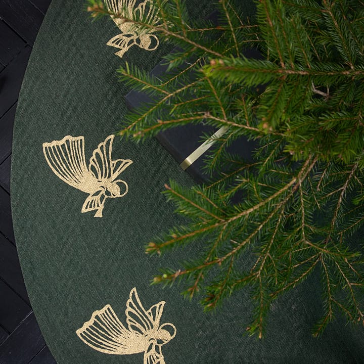 Kerstboomkleed vliegende engel, Groen Pluto Design