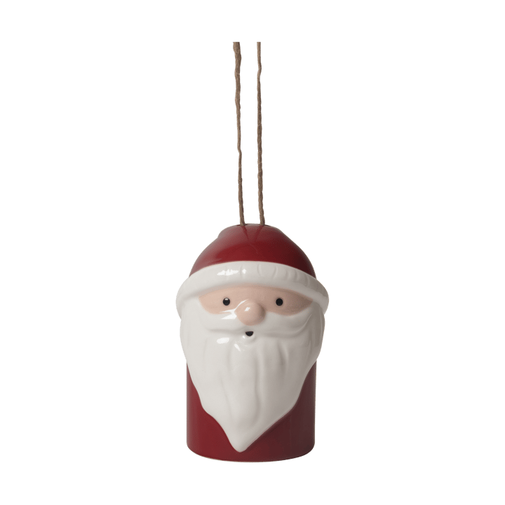 Kerstman kerstboomhanger - Rood-wit - Pluto Design