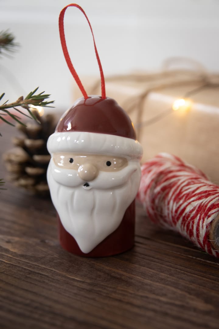 Kerstman kerstboomhanger, Rood-wit Pluto Design