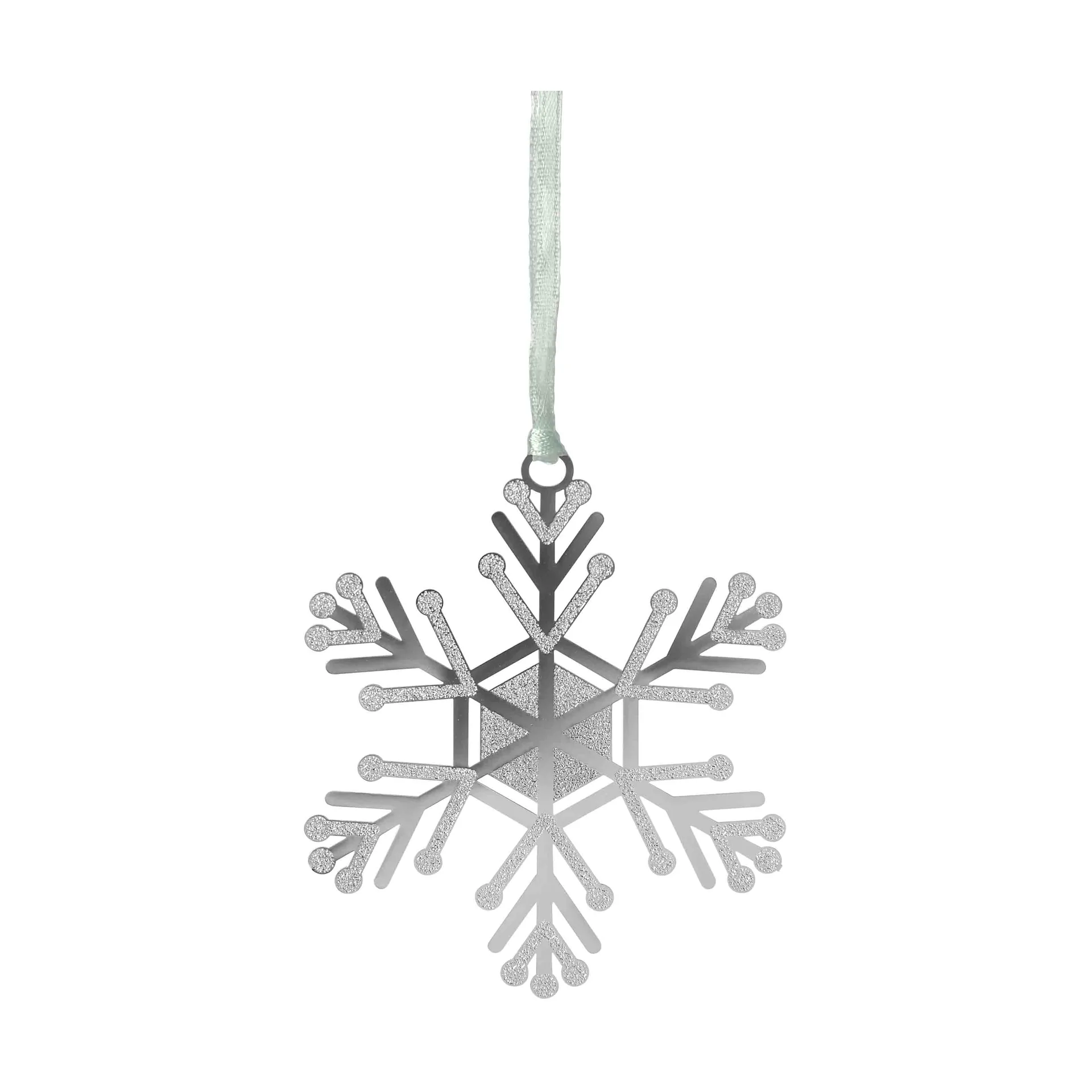 Let it snow decoratiehanger, Zilver Pluto Design