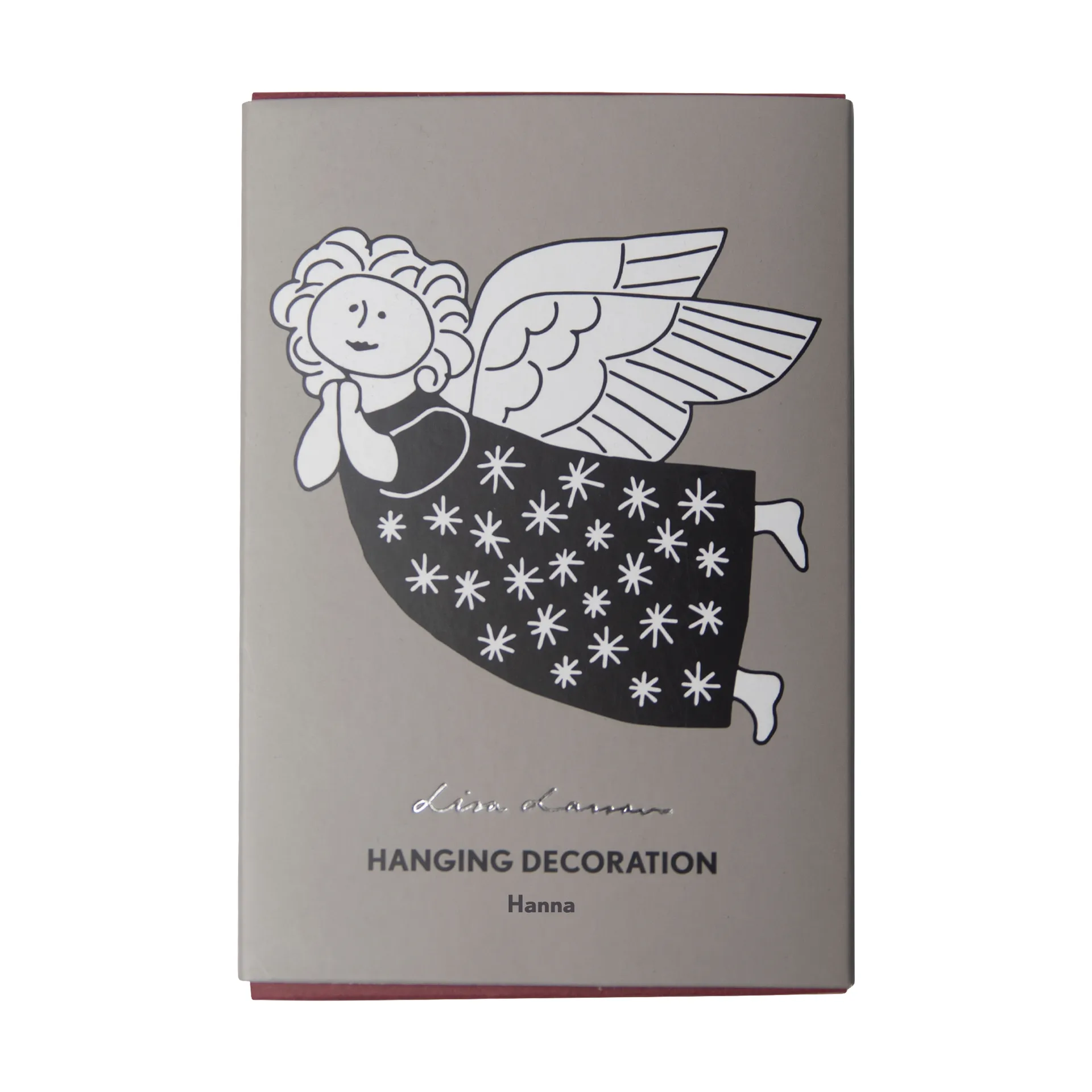 Lisa Larson Hanna decoratiehanger, Zilverkleurig Pluto Design