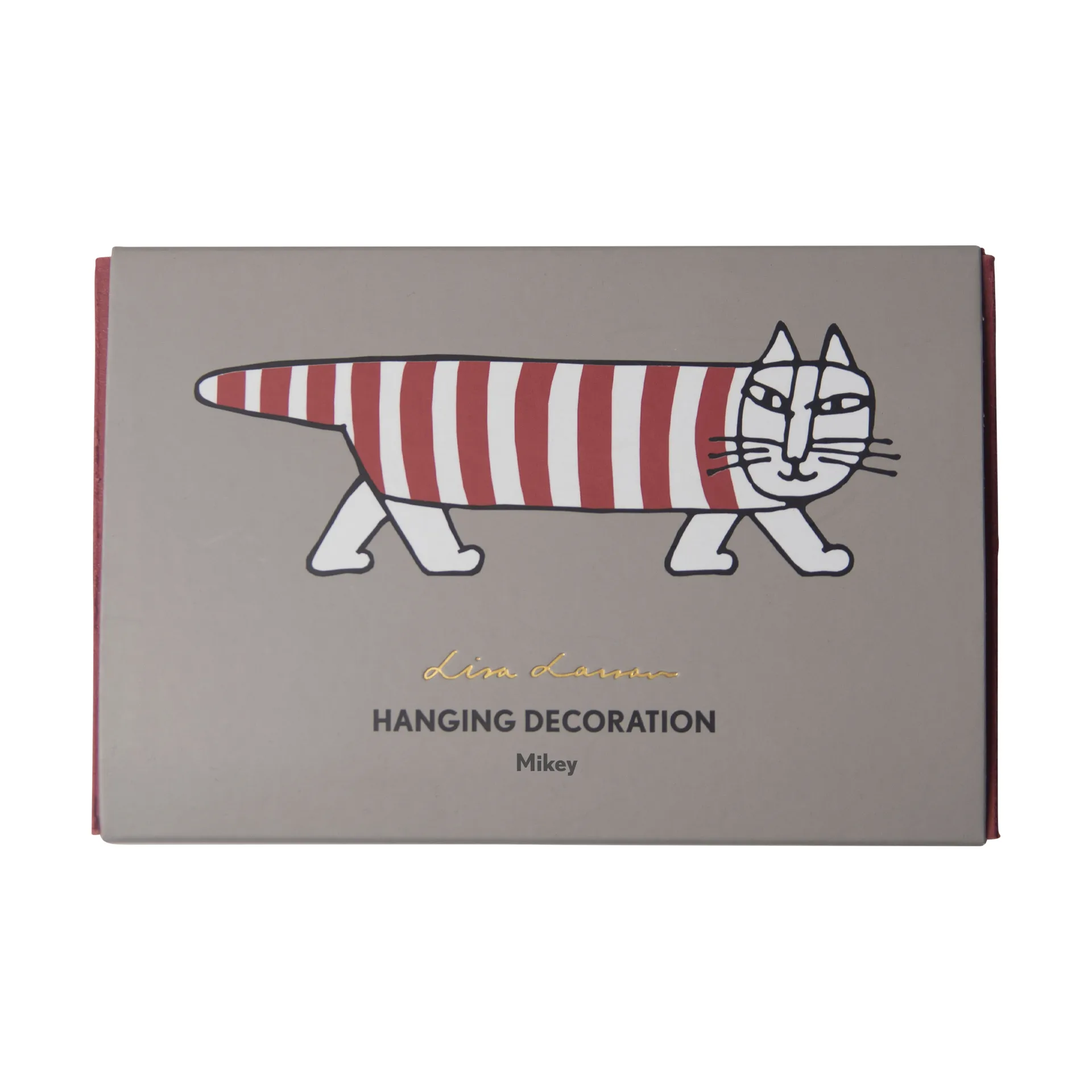 Lisa Larson Mikey decoratiehanger, Goudkleurig Pluto Design