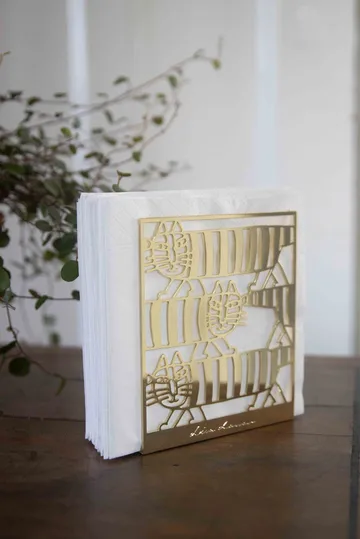 Lisa Larsson Mikey servethouder - Goud - Pluto Design