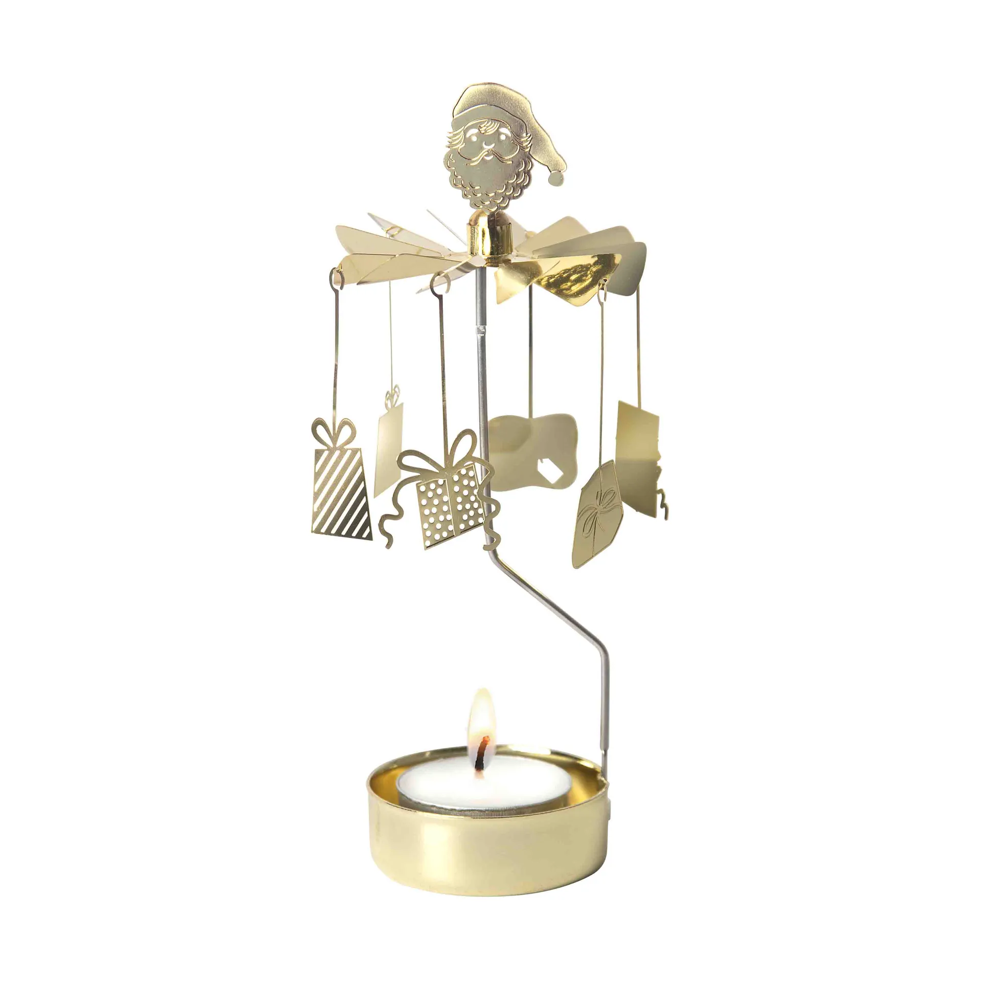 Merry Christmas engelspel, Goud Pluto Design