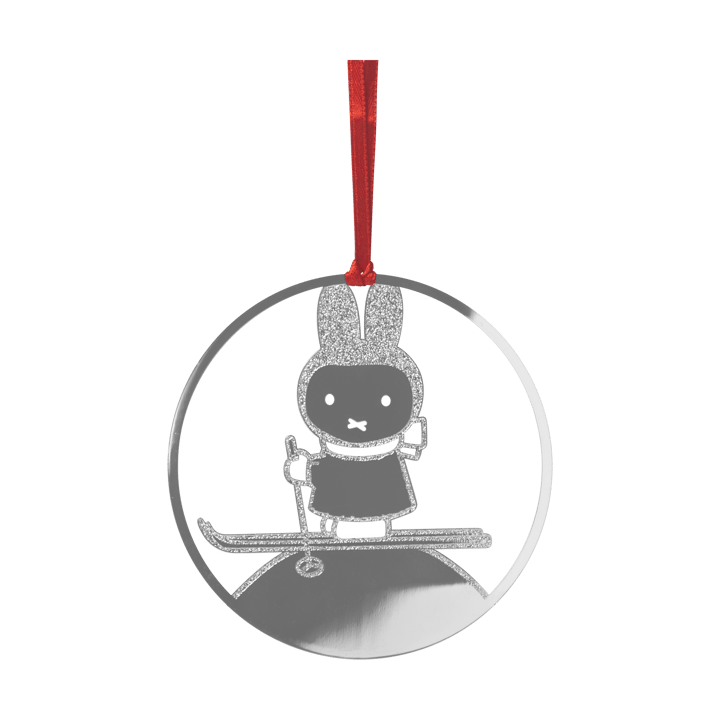 Miffy winter decoratiehanger - Zilverkleurig - Pluto Design