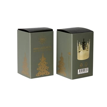 Mini waxinelichtjeshouder Ø4,5 cm - Kerstboom - Pluto Design