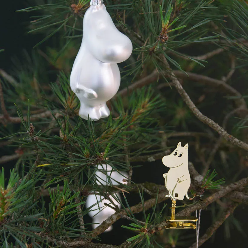 Moomin clip goud, Moomin Pluto Design