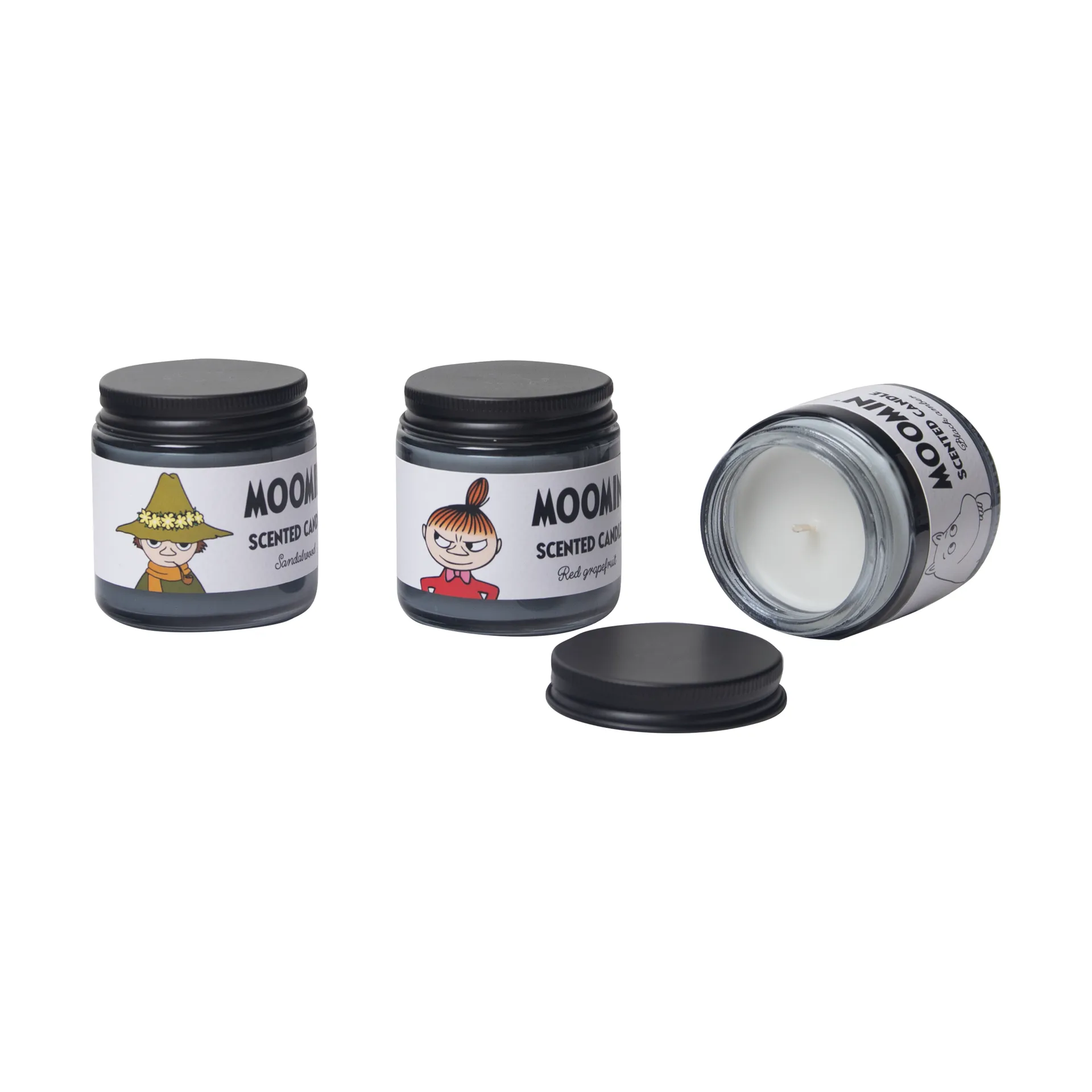 Moomin geurkaarsen 3-pack, Together Pluto Design