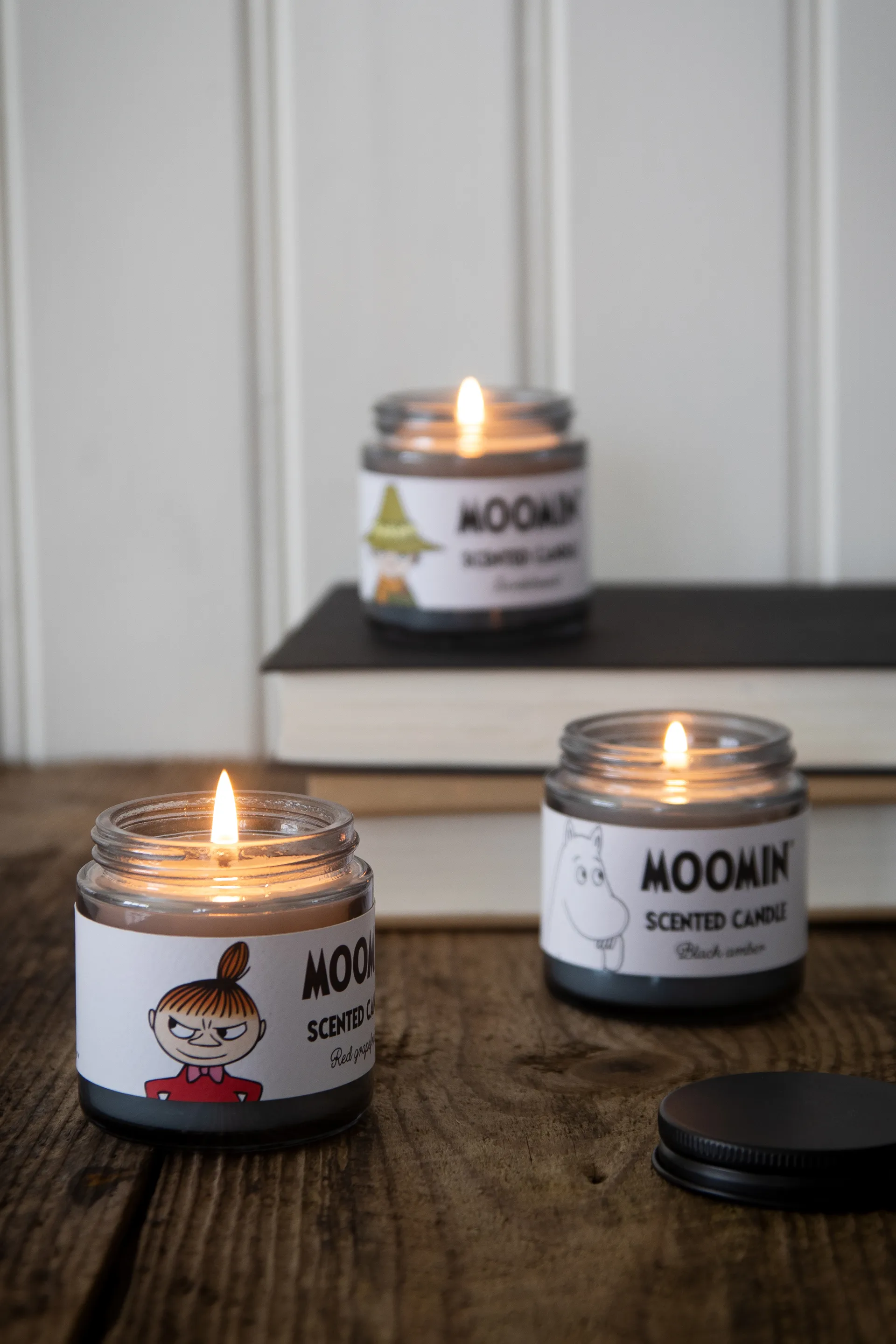 Moomin geurkaarsen 3-pack, Together Pluto Design