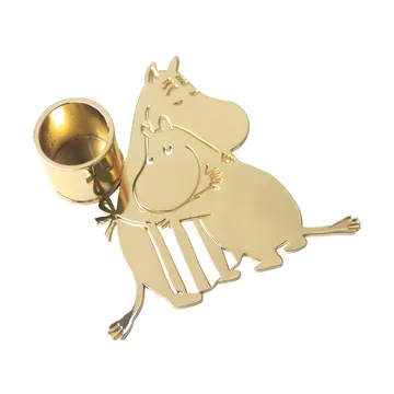 Moomin love kandelaar - Goud - Pluto Design