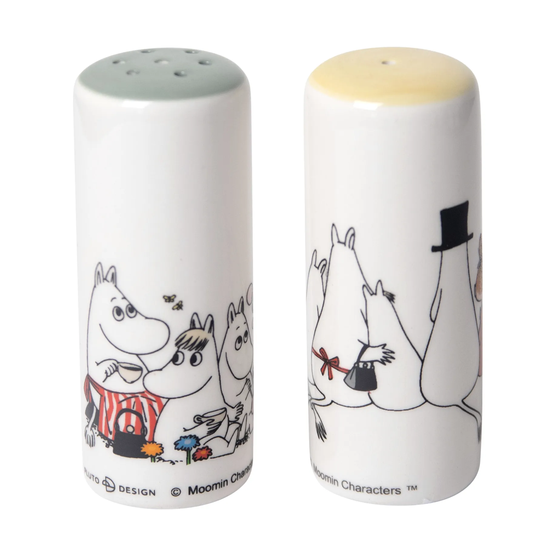 Moomin love zout & peperkaraf, Wit-multi Pluto Design