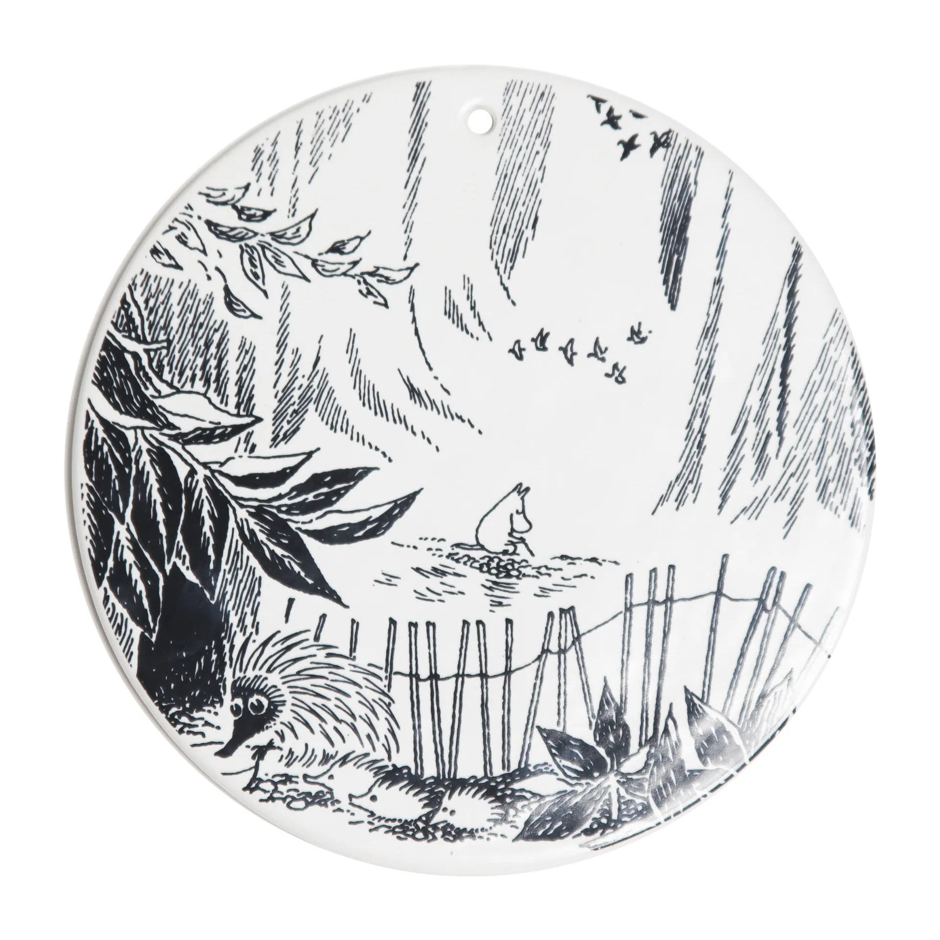 Moomin placemat Ø17 cm, Moomin Pluto Design