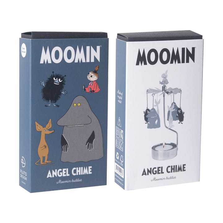 Mumin buddies engelenspel, Zilver-metaal Pluto Design