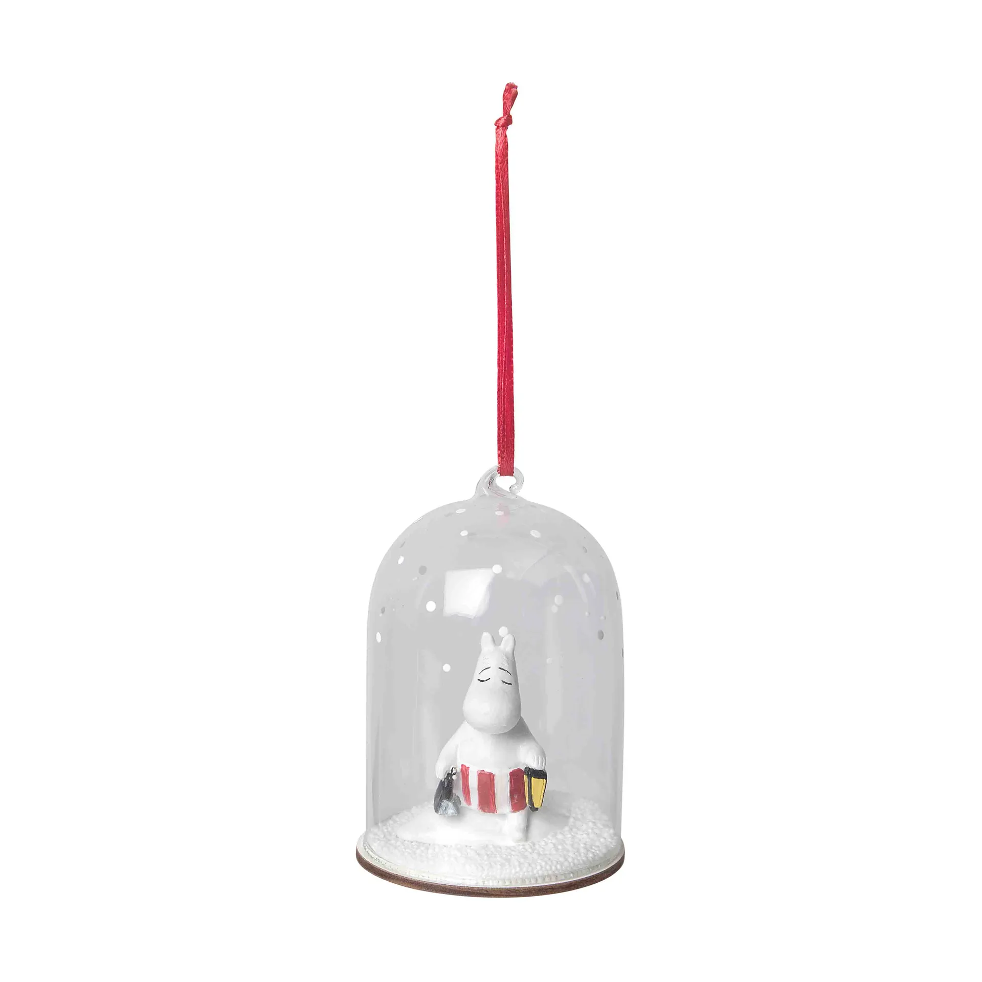 Mumin sneeuwbol kersthanger, Muminmama Pluto Design