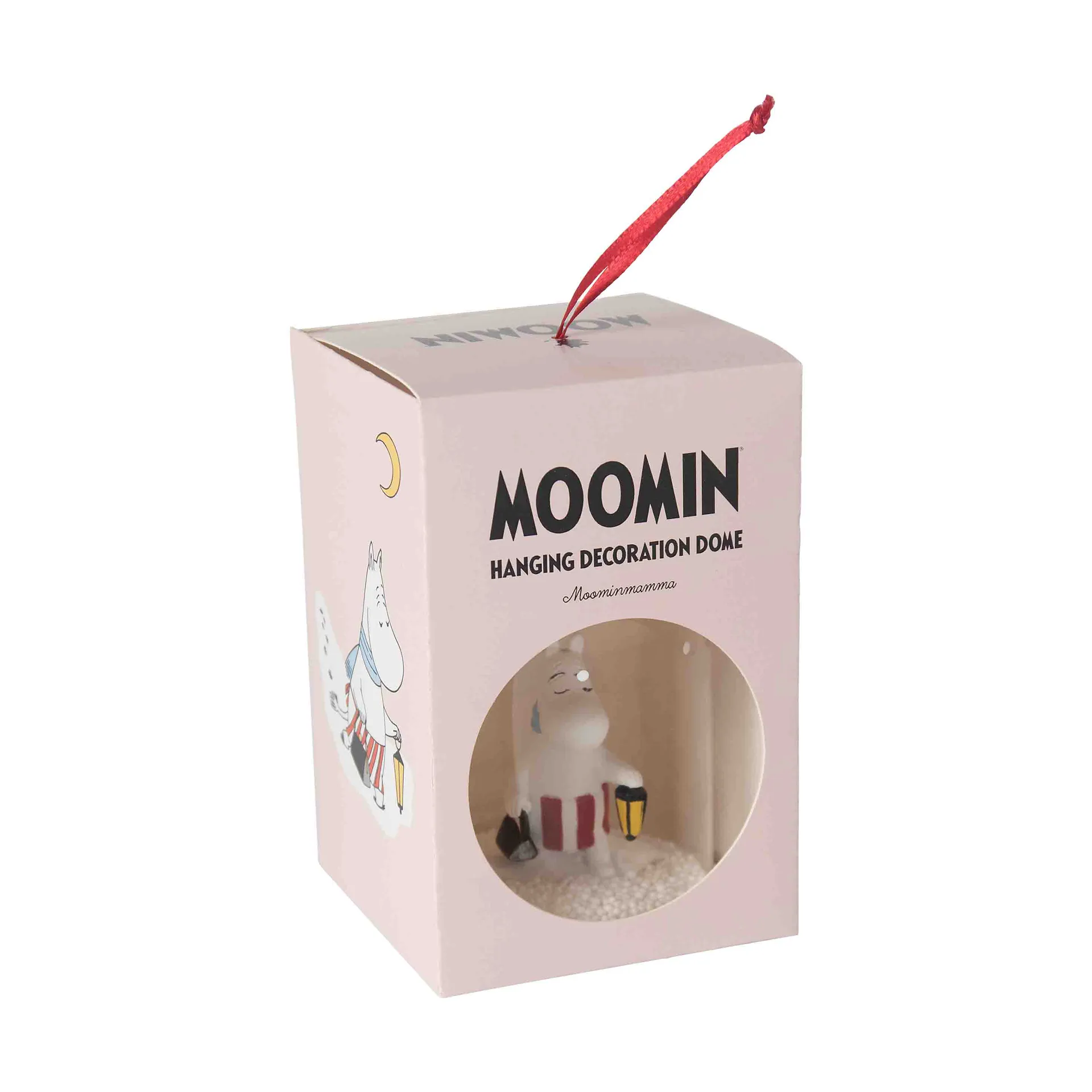 Mumin sneeuwbol kersthanger, Muminmama Pluto Design