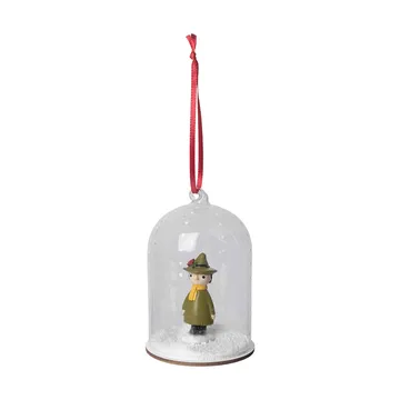 Mumin sneeuwbol kersthanger - Snusmumrik - Pluto Design
