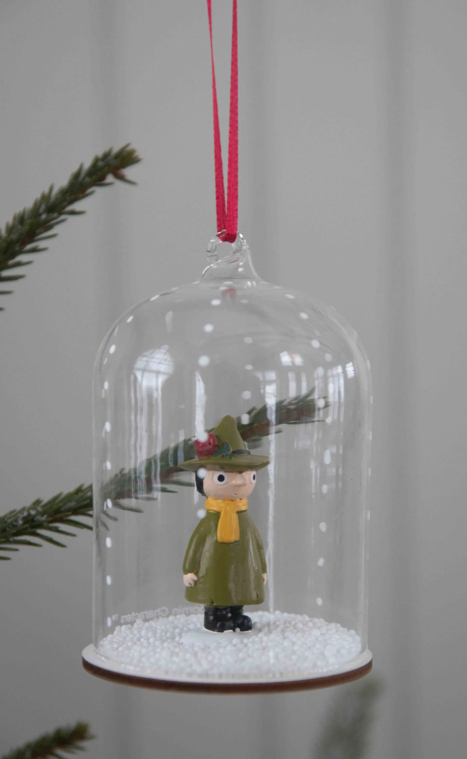 Mumin sneeuwbol kersthanger, Snusmumrik Pluto Design