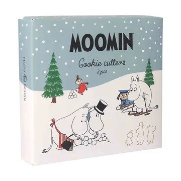 Mumin winter koekjesvorm 3-delig - Kleine Mie, Muminpapa, Mumintrol - Pluto Design