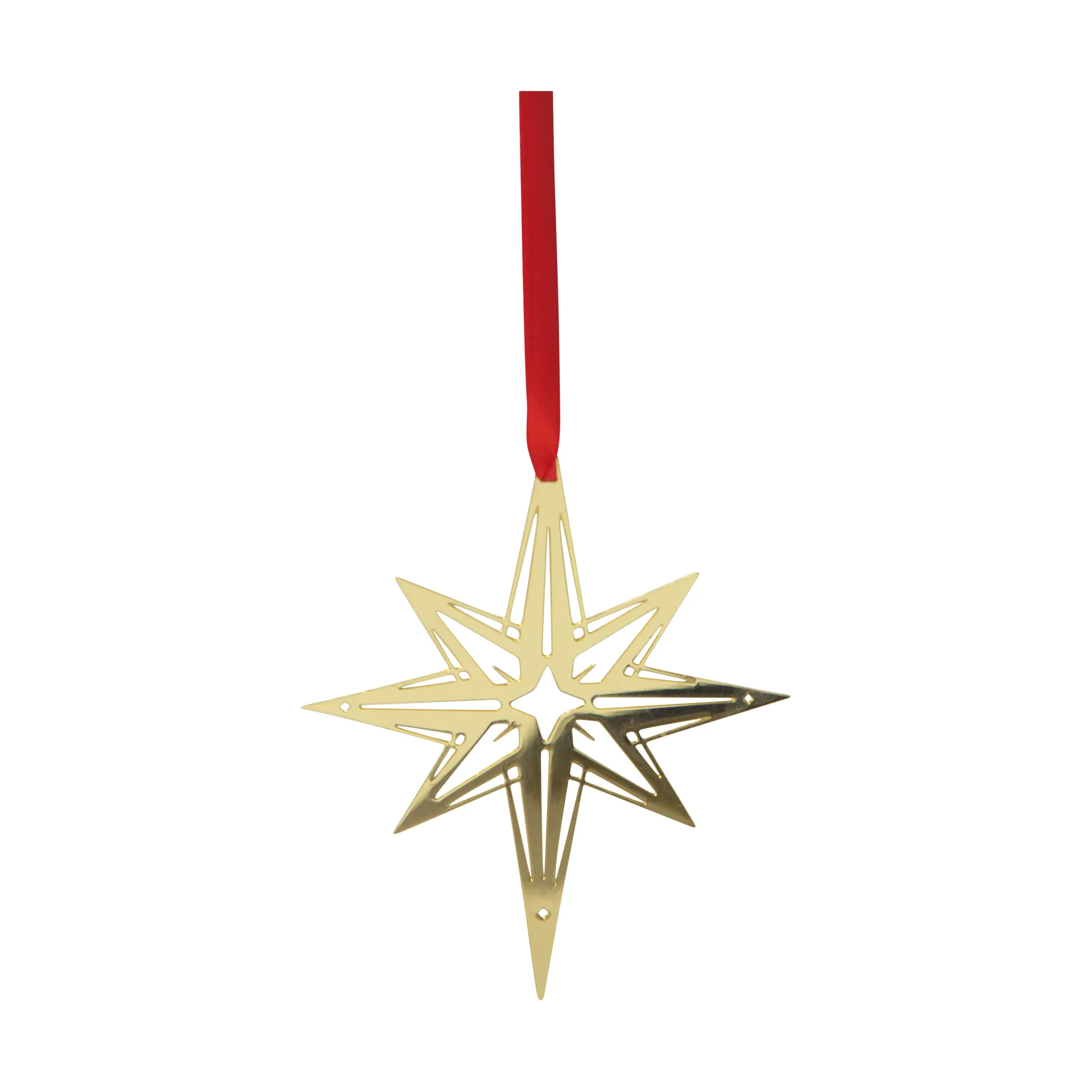 Northern star kersthanger, Goud Pluto Design
