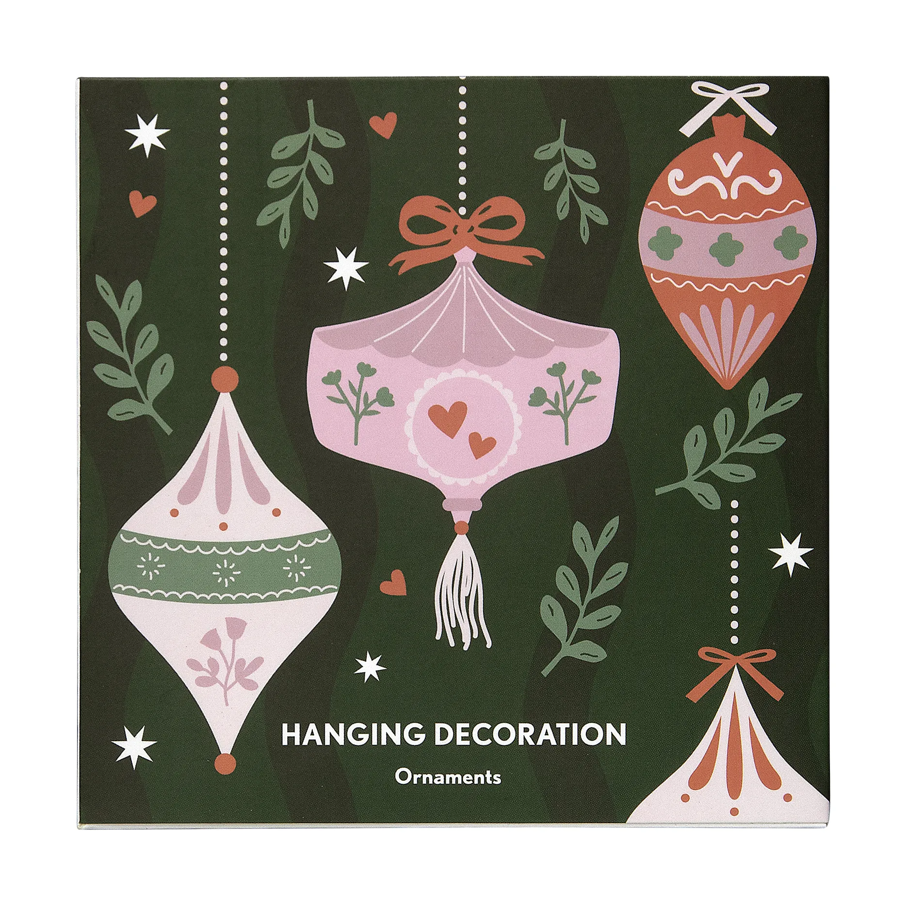 Ornaments kerstophanging., Goudkleurig Pluto Design