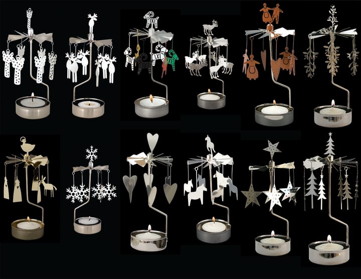 Rotary kaarsenhouder Kerst, kribbe - goud Pluto Design