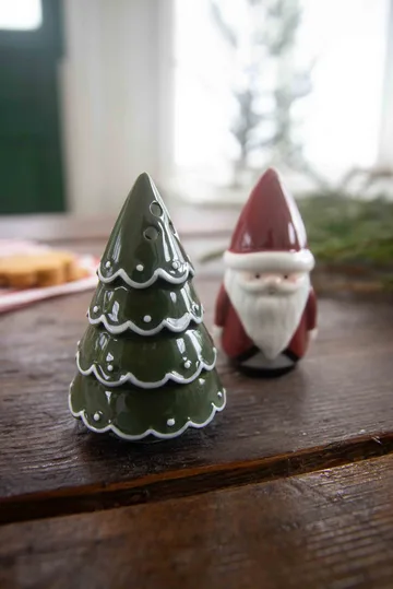 Santa zout- & peperstel - Kerstman, kerstboom - Pluto Design