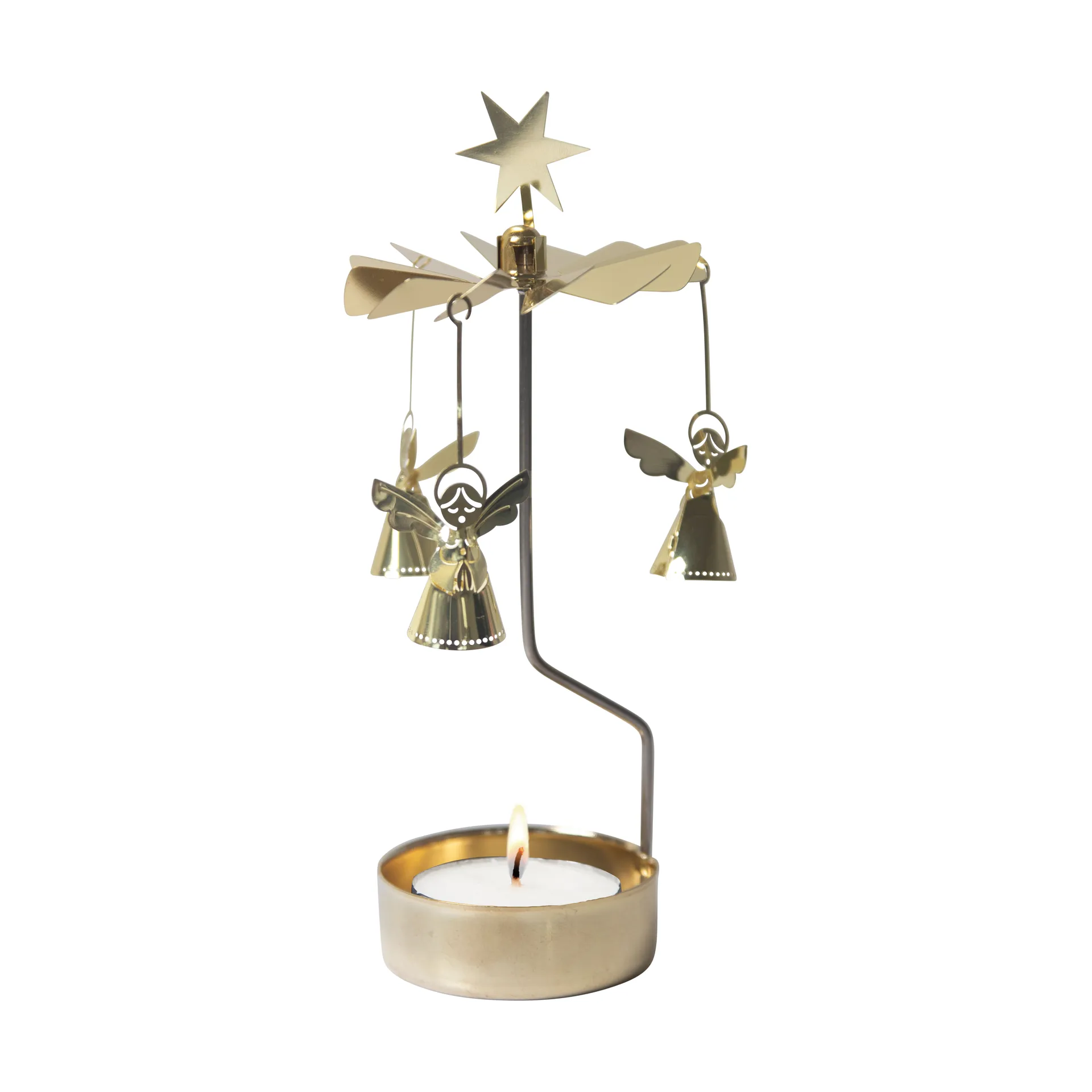 Singing angel 3D engelenspel, Goudkleurig Pluto Design
