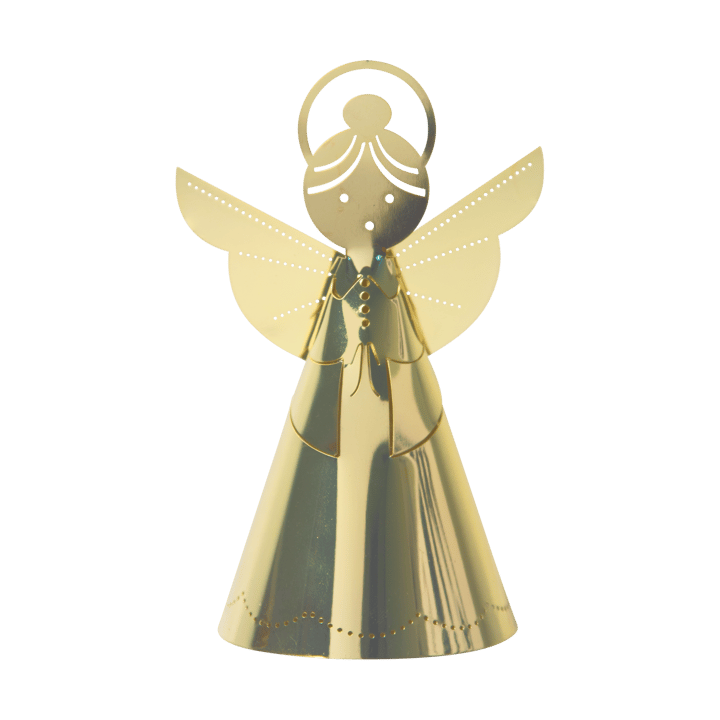 Singing angel decoratie goud - 11 cm - Pluto Design
