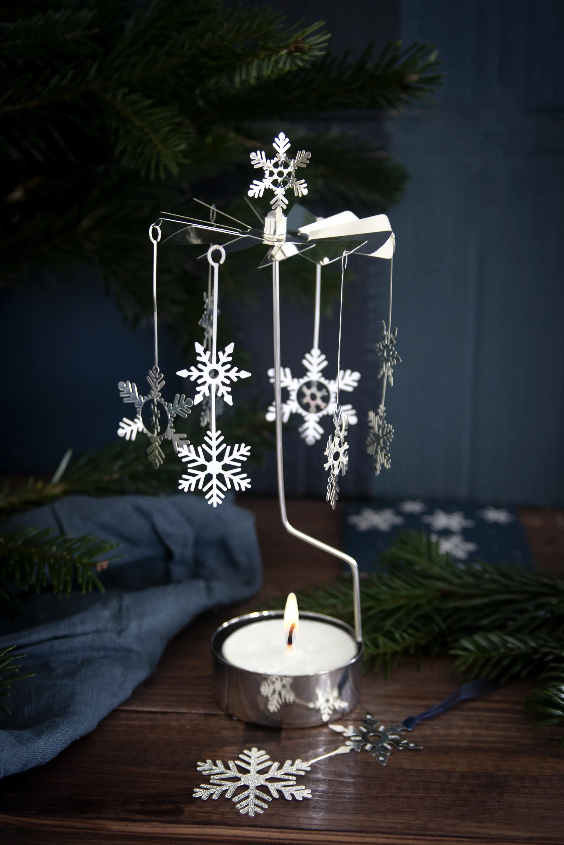 Snowfall  engelenspel XL, Zilverkleurig Pluto Design