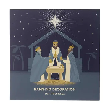 Star of Bethlehem decoratiehanger - Goud - Pluto Design