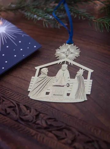Star of Bethlehem decoratiehanger - Goud - Pluto Design