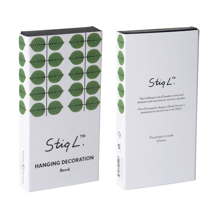 Stig L Berså kerstboomhanger, Goud Pluto Design