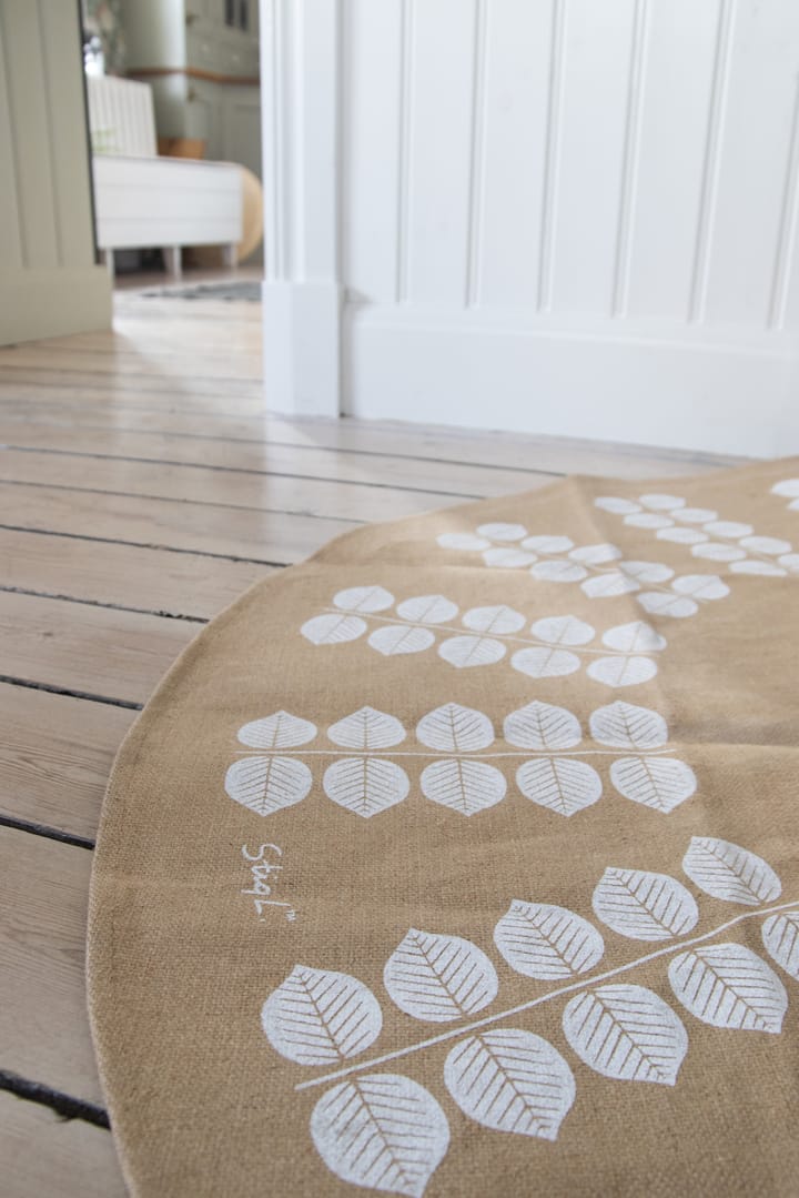 Stig L Berså kerstboomkleed Ø110 cm, Natuur-wit Pluto Design
