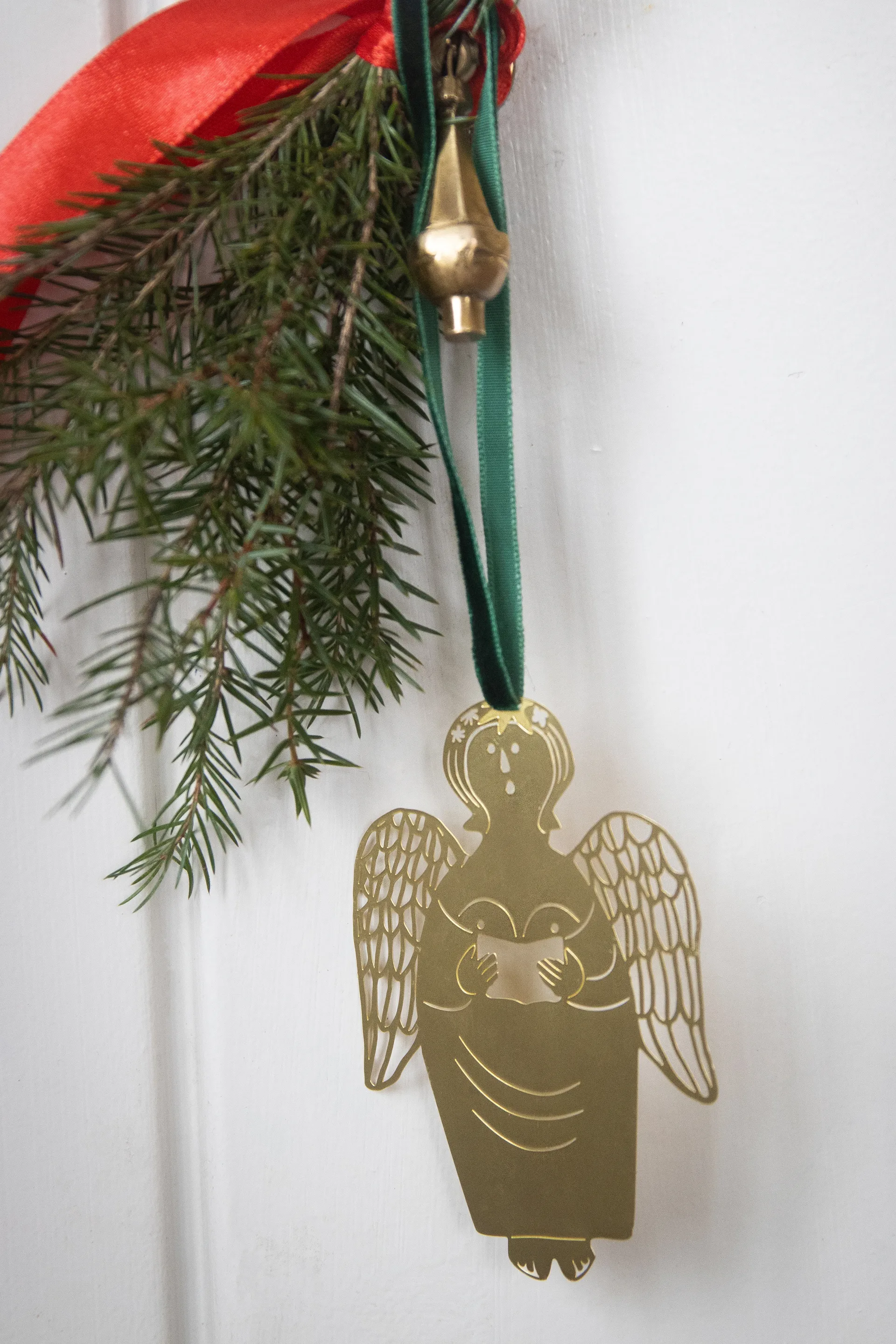 Stig L Gingerbread Angel kerstboomhanger, Goud Pluto Design