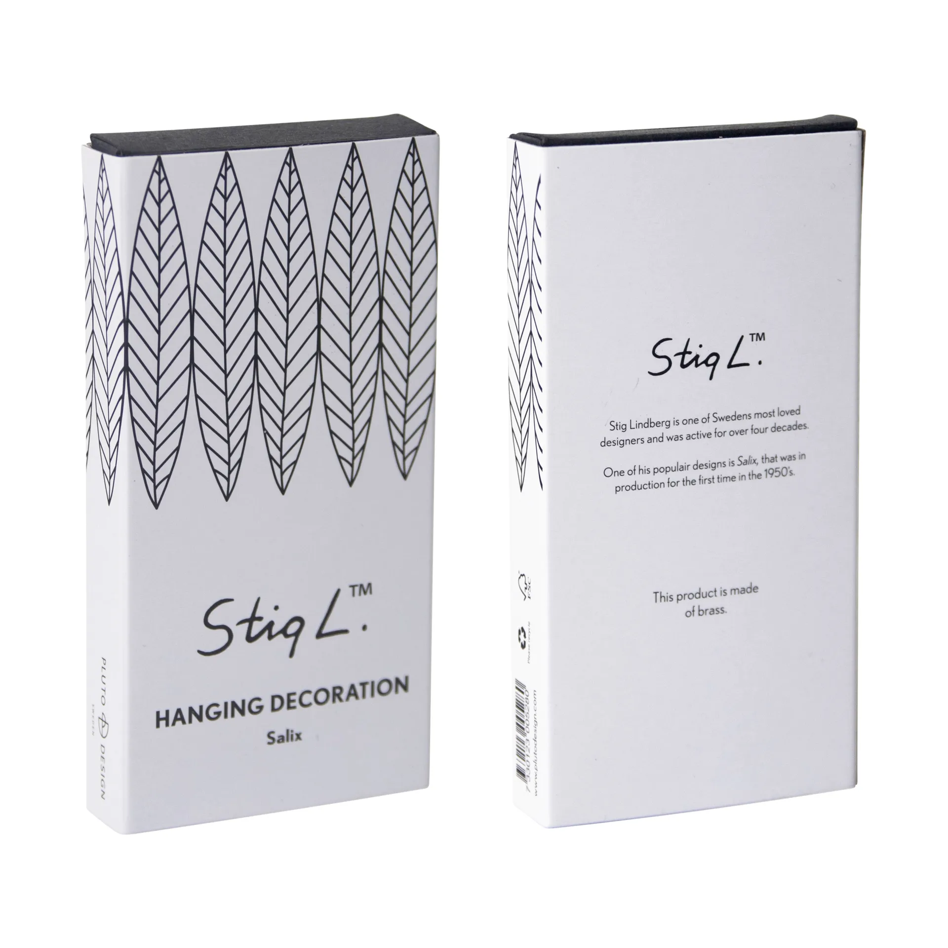 Stig L Salix kerstboomhanger, Goud Pluto Design