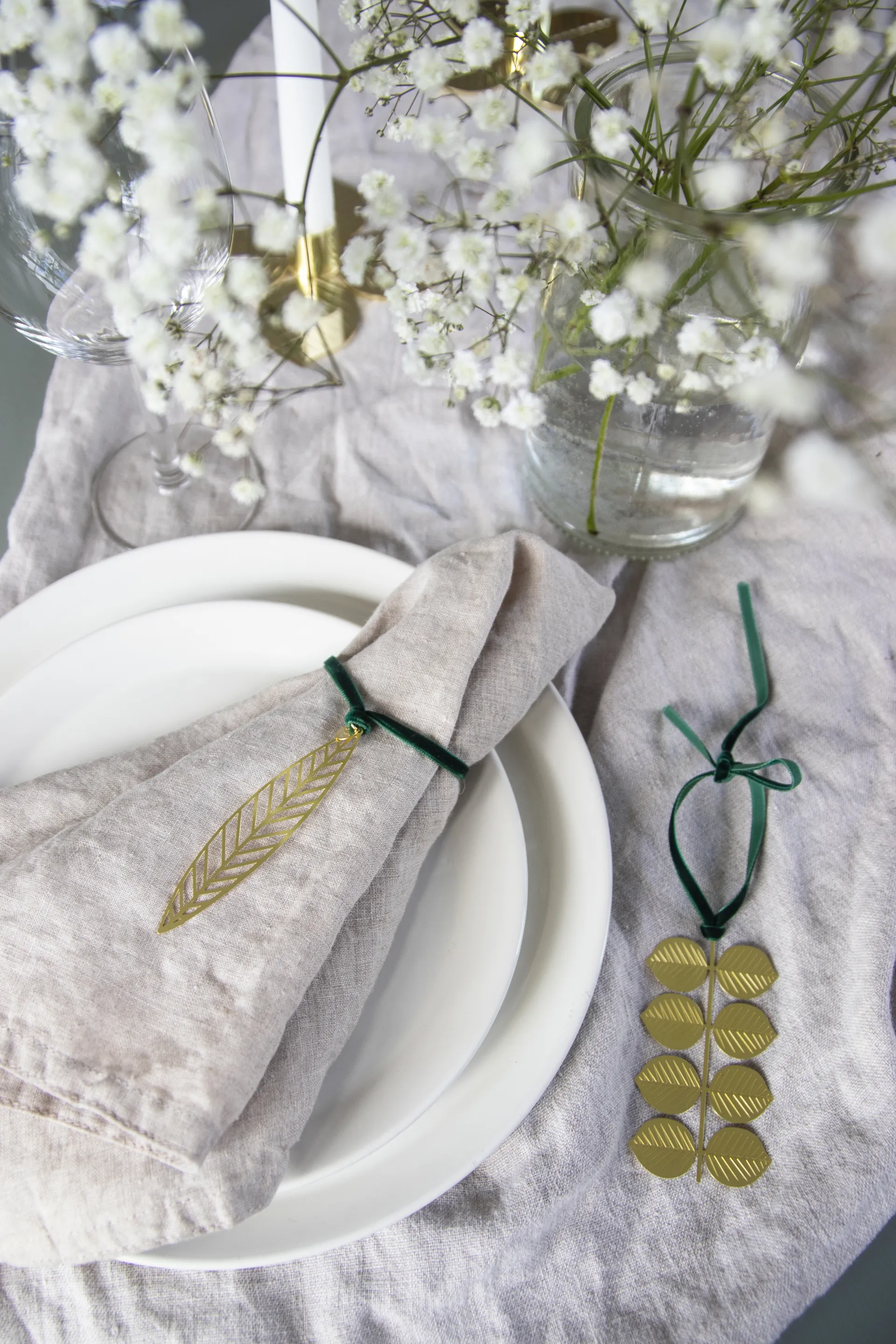 Stig L Salix kerstboomhanger, Goud Pluto Design