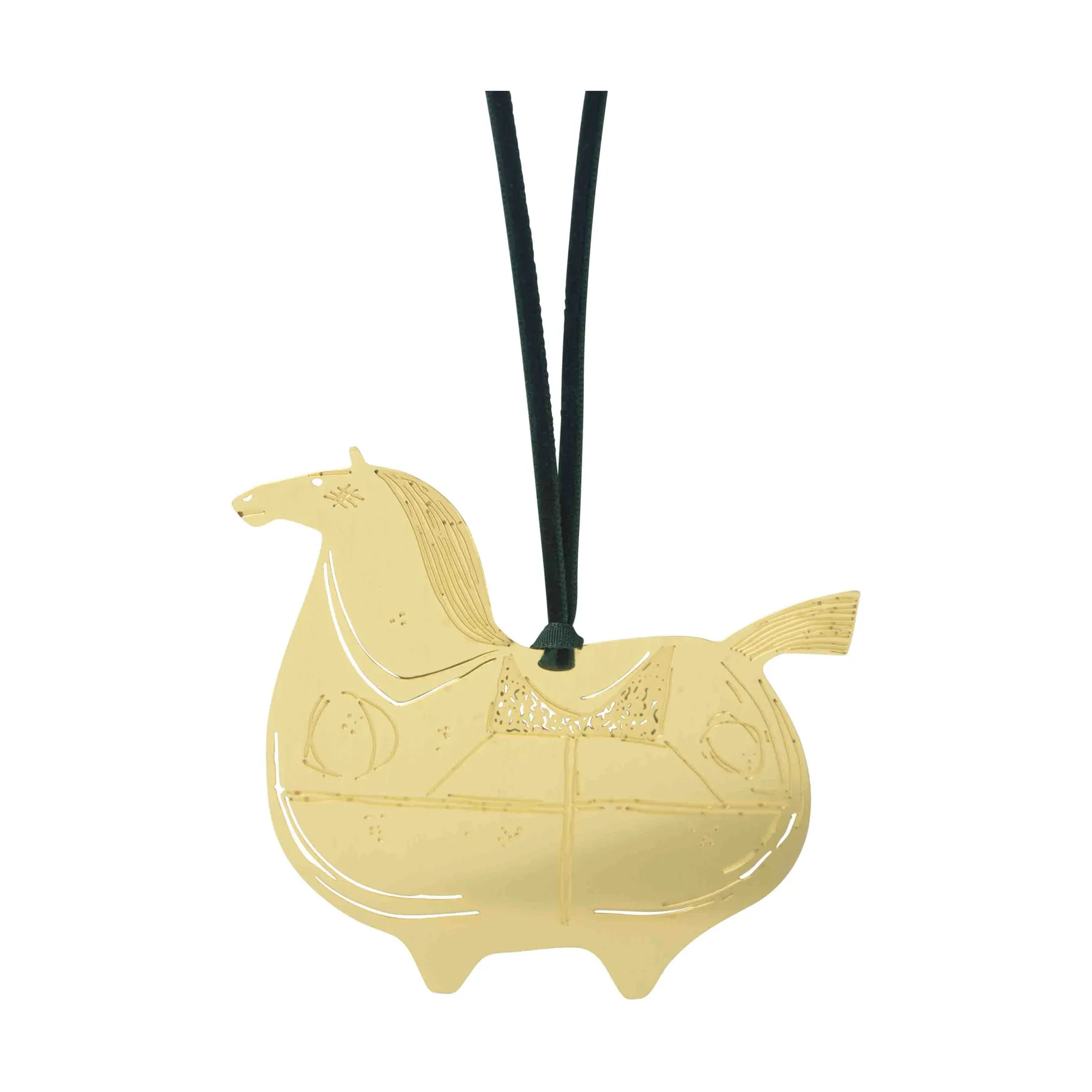 Stig L Springare decoratiehanger, Messing Pluto Design