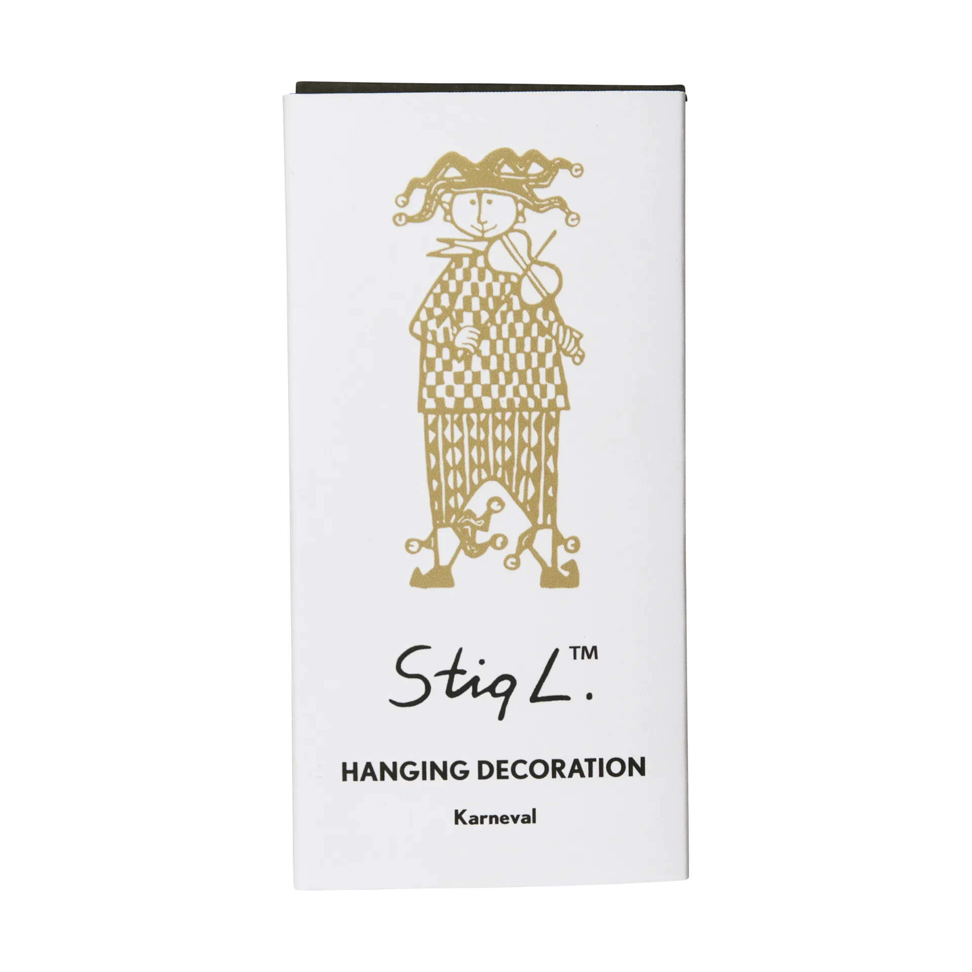 Stig Lindberg Karneval decoratiehanger, Goudkleurig Pluto Design